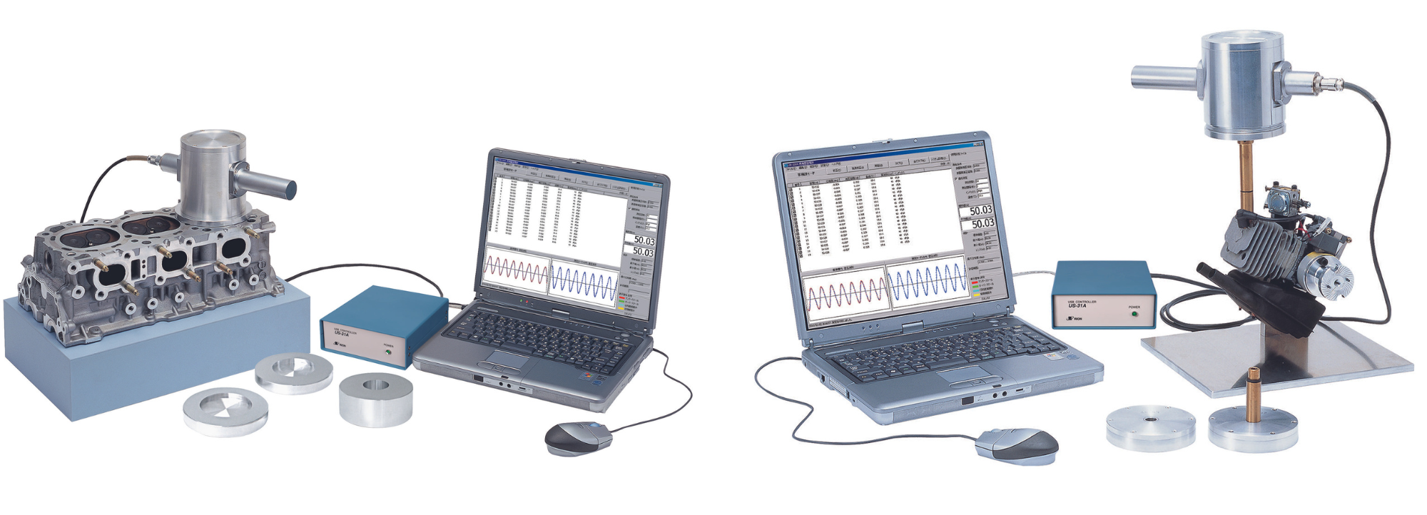 音響式容積計(燃焼室容積計)VM-230A,VM-240A